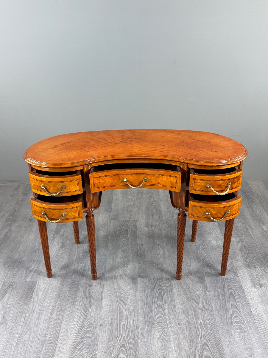 Louis XVI-style Ladies' Desk, 19th Century-photo-2