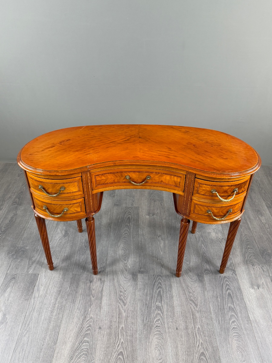 Louis XVI-style Ladies' Desk, 19th Century-photo-1
