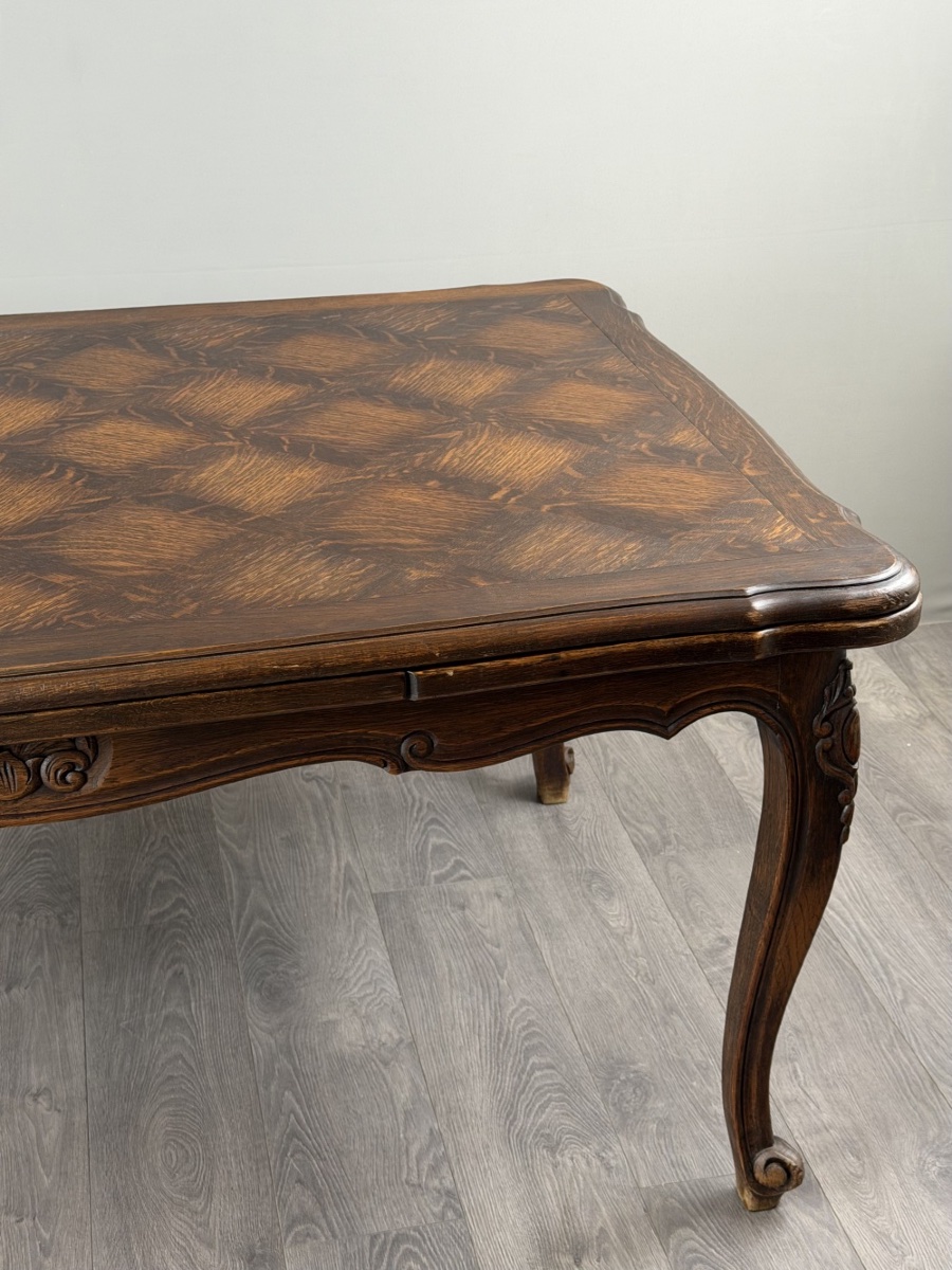 Louis XV-style Dining Table, 20th Century-photo-7