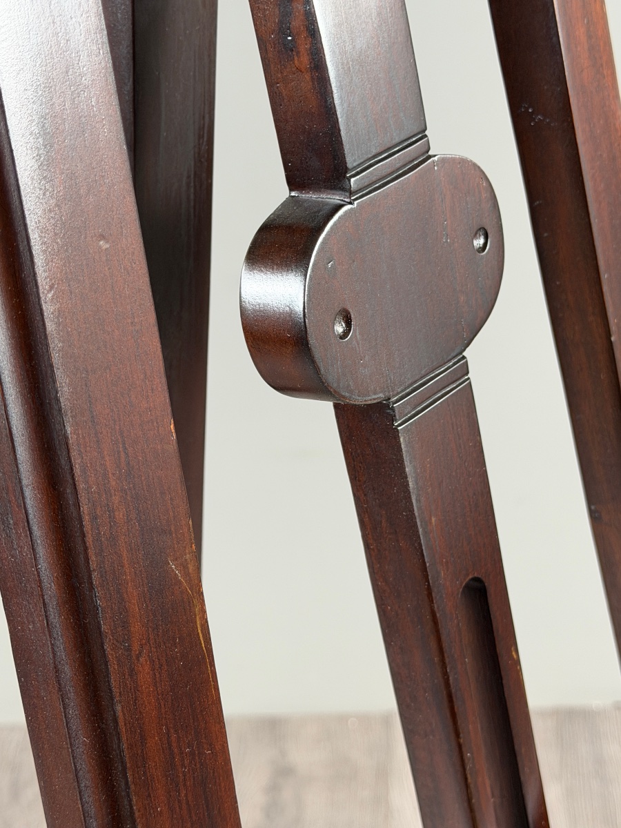 Chevalet de présentation en bois sculpté, XXe siècle-photo-4