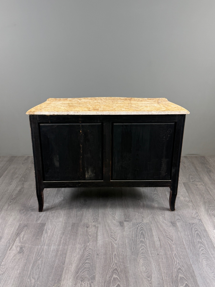 Commode de style Louis XV estampillée MARQUANT P, XIXe Siècle-photo-6