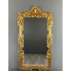Grand Miroir à Fronton, Style Louis XVI, XXe Siècle 