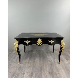 Louis XV Style Desk, Napoleon III Period