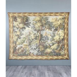 Tapisserie décorative dans le goût d’Aubusson, XXe Siècle