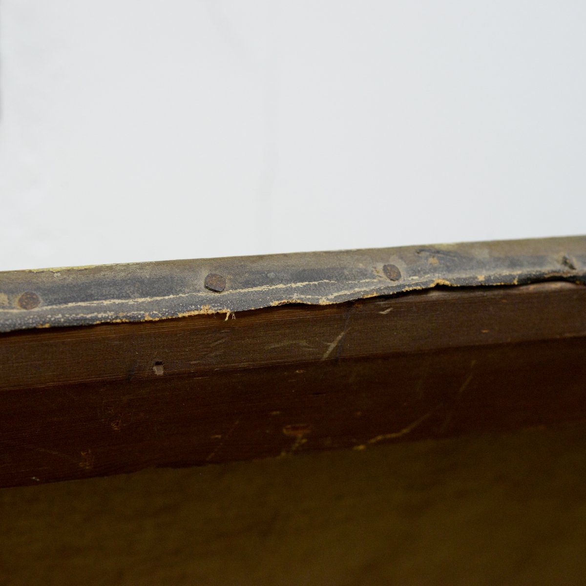 Peinture pastorale romantique originale de 1880 avec moulin à eau, signée-photo-4