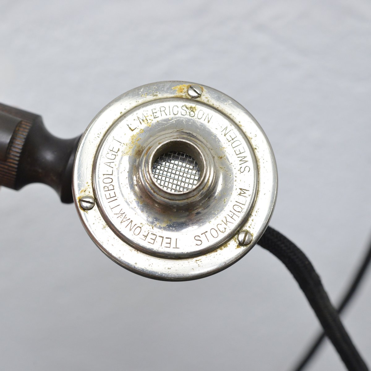 Antique Wooden Wall Intercom Telephone Switchboard By L.m. Ericsson Type Ha 100-photo-4