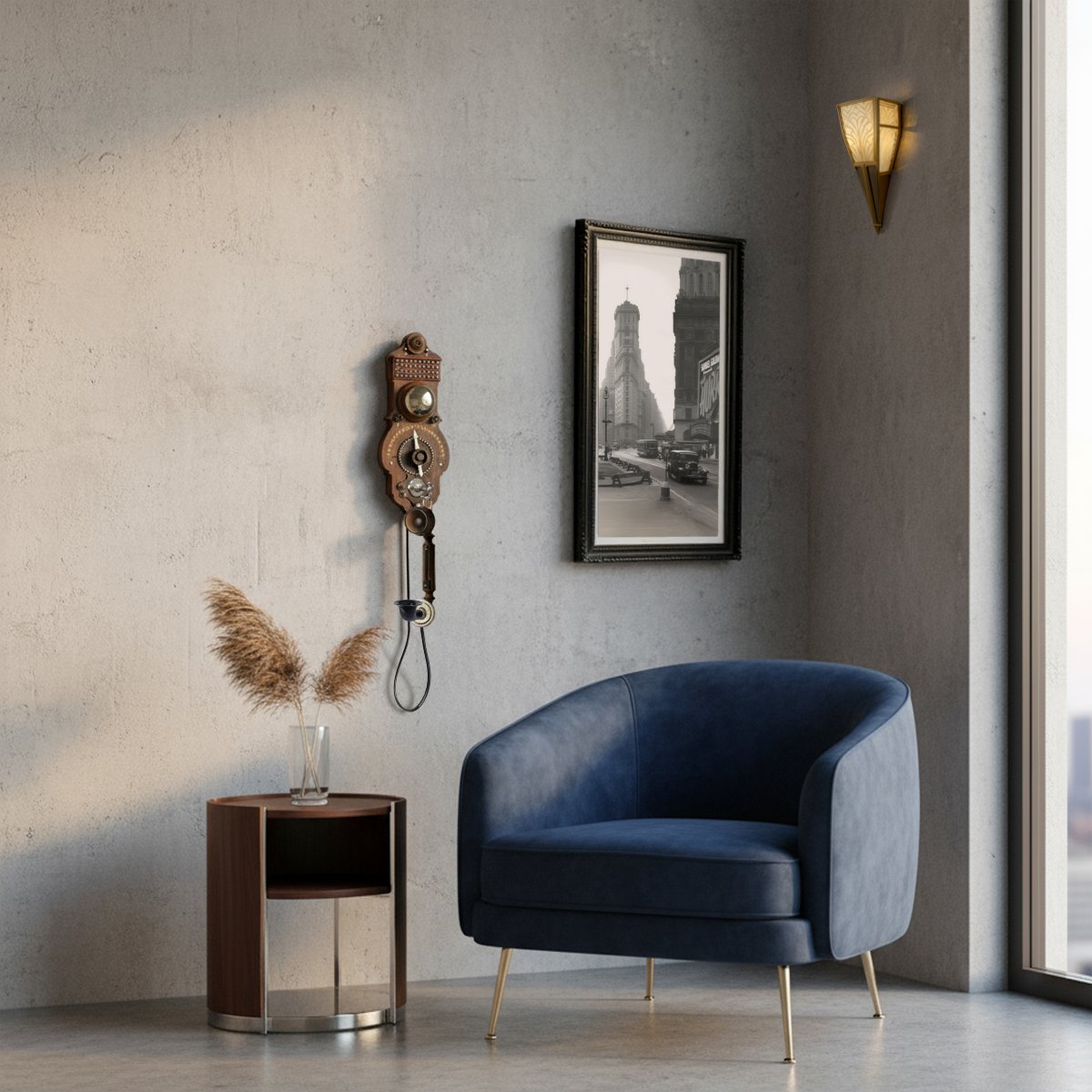 Antique Wooden Wall Intercom Telephone Switchboard By L.m. Ericsson Type Ha 100-photo-7