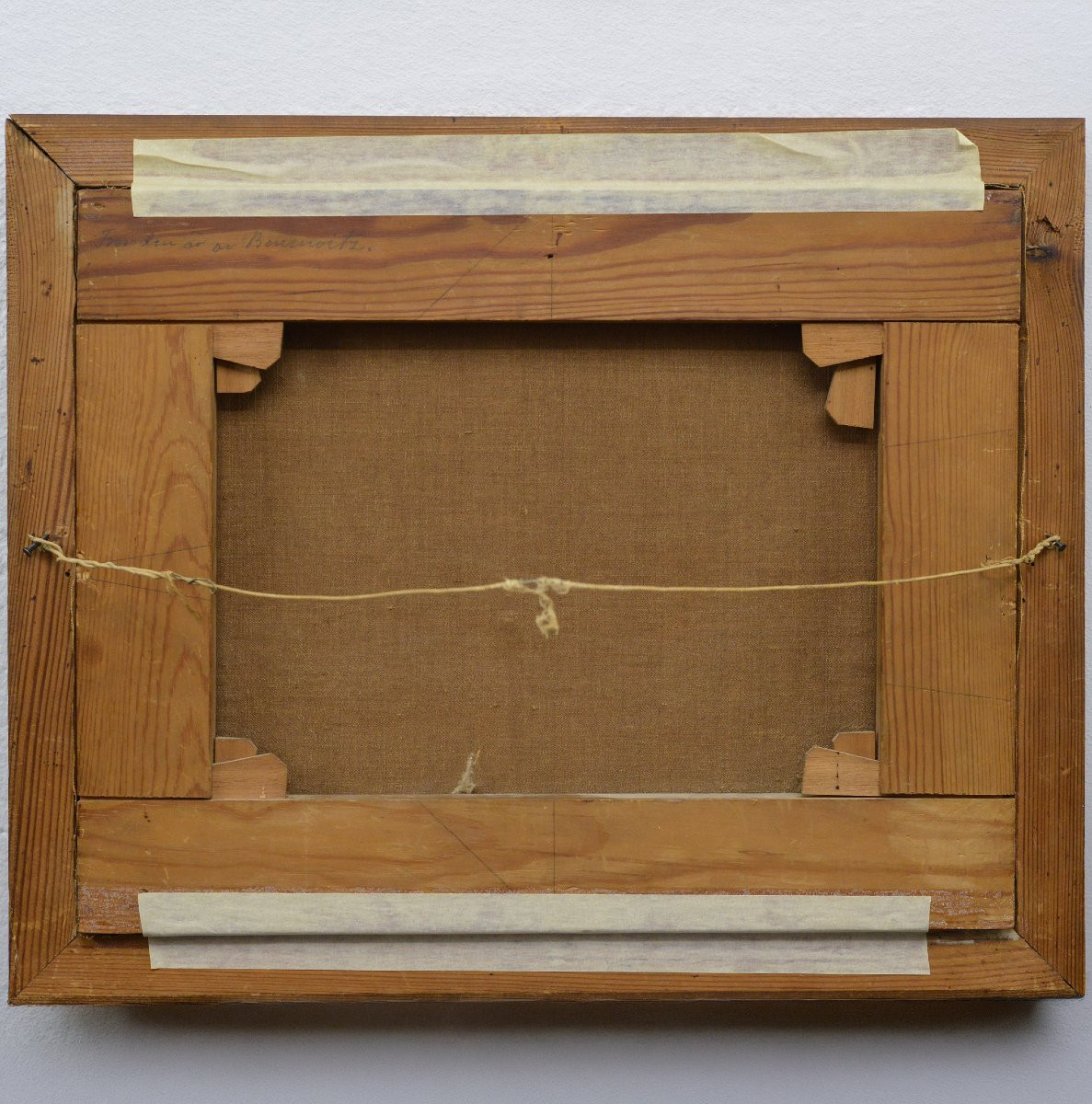 Portrait de Famille Peinture Huile XIXe Siecle Romantique Suedois Encadre-photo-5