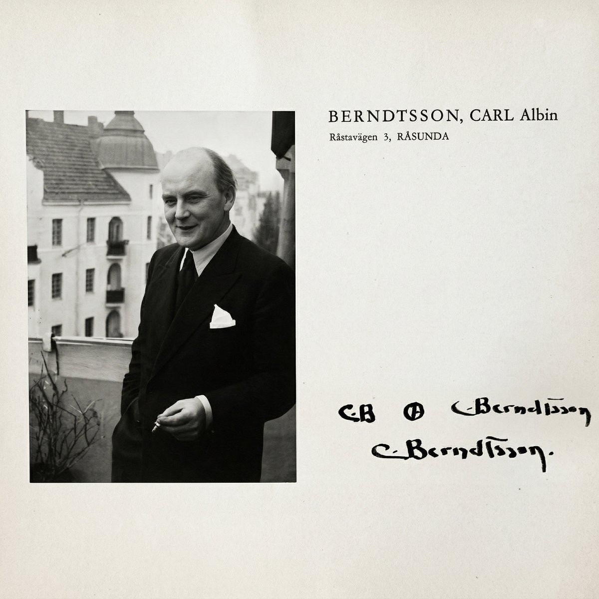 Carl Berndtsson Swedish Modernist Forest Landscape 20th C Oil Painting Framed-photo-6