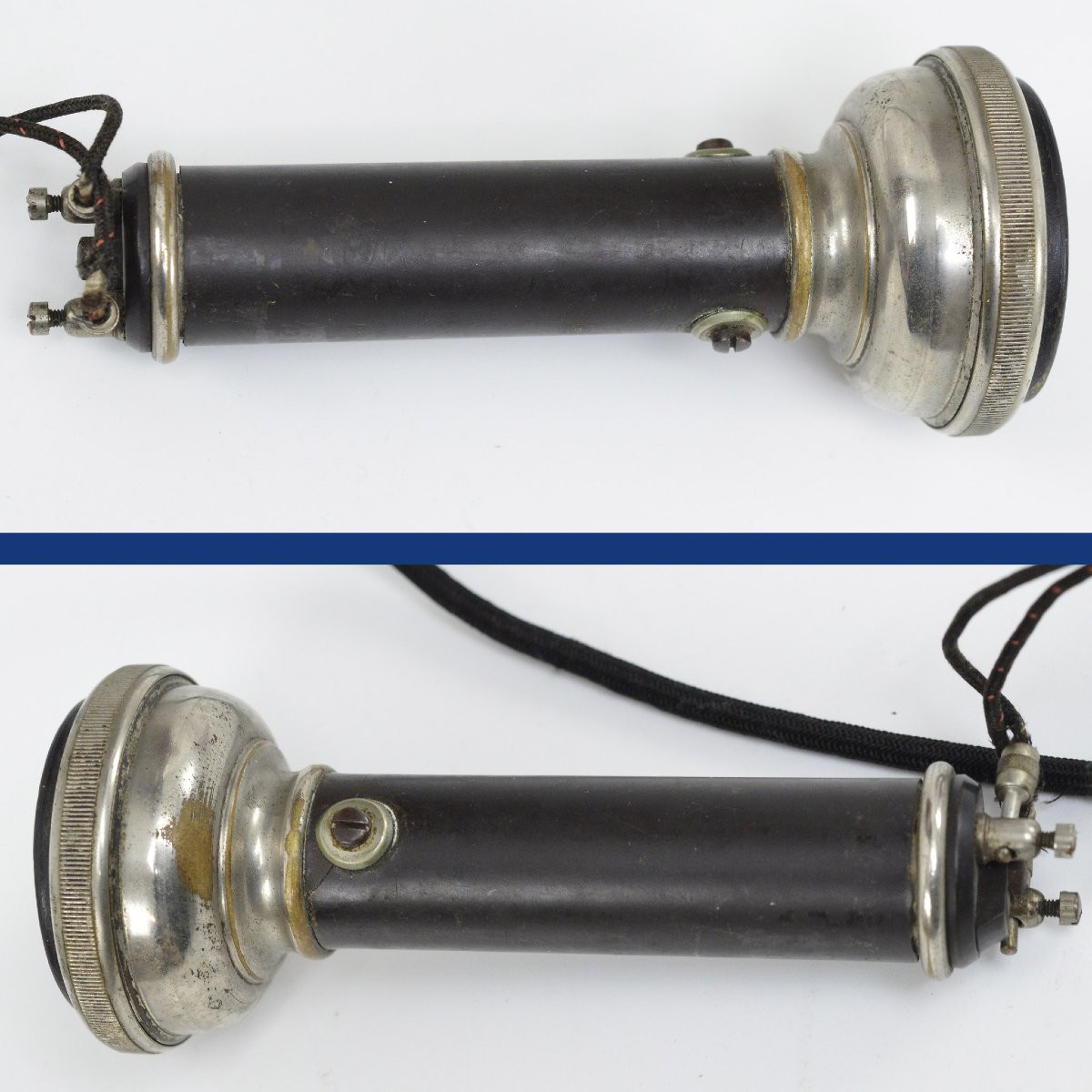 Ericsson Telephone Mural Ancien Suedois 1901 Manivelle Magneto Long Pole AB220-photo-5