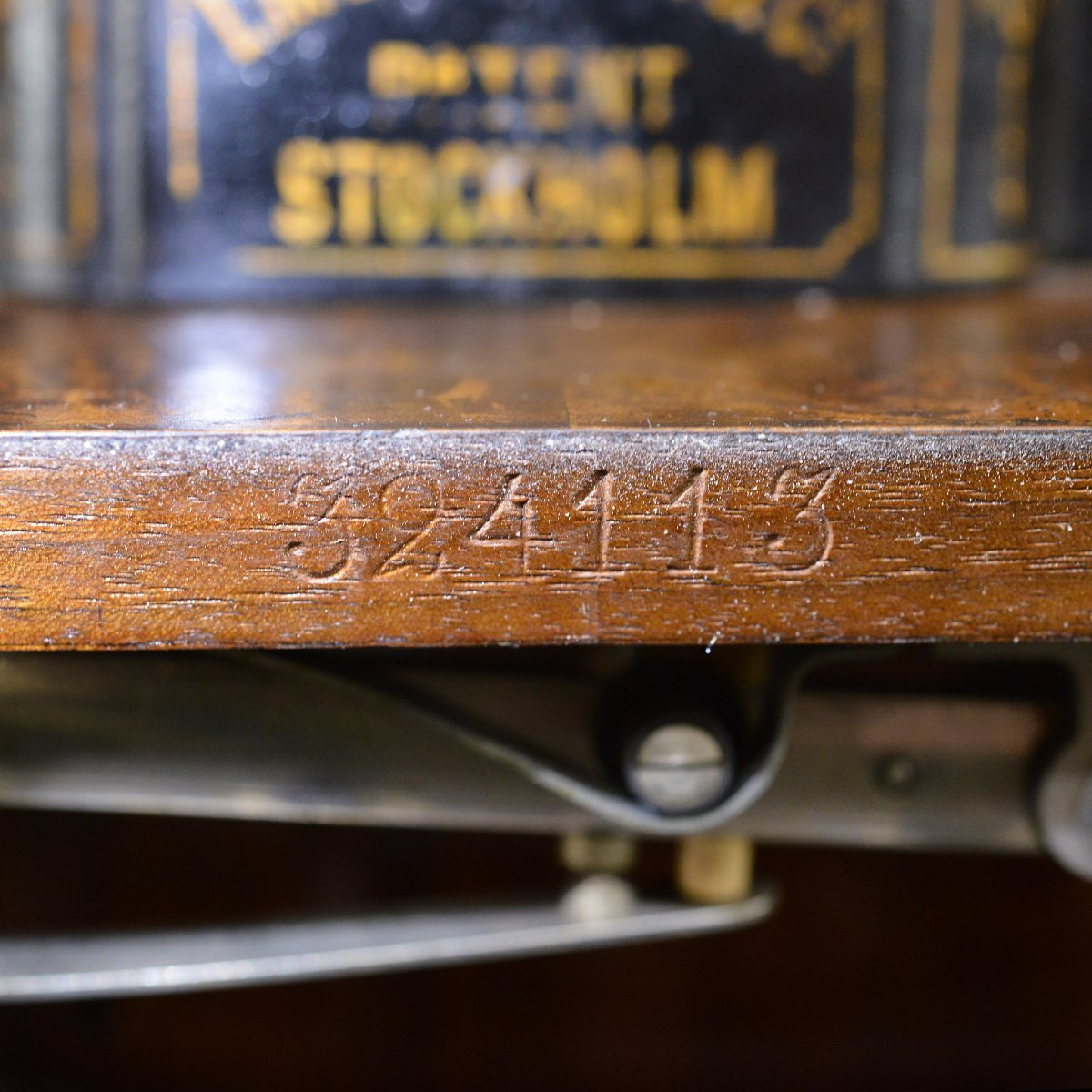 Ericsson Telephone Mural Ancien Suedois 1901 Manivelle Magneto Long Pole AB220-photo-7