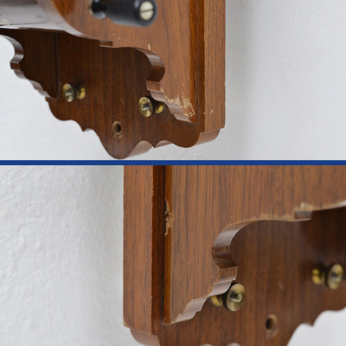 1918 Art Nouveau Swedish Wooden Wall Telephone Ericsson Model 305 Crank Magneto-photo-7