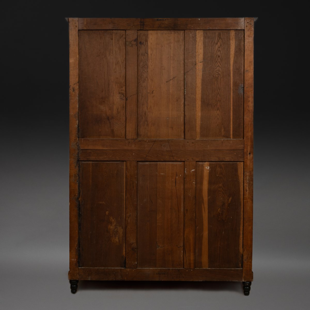 Paris, vers 1800 - bibliothèque ou armoire vitrée en acajou - époque Consulat, Empire-photo-1