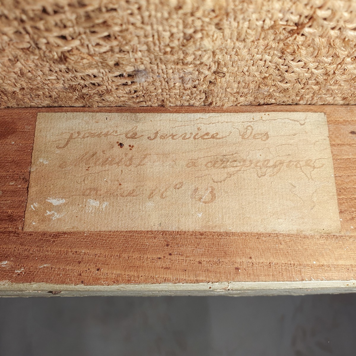 Veuve Boulard et Chatard - mobilier royal, livré pour Compiègne - bois laqué-photo-4