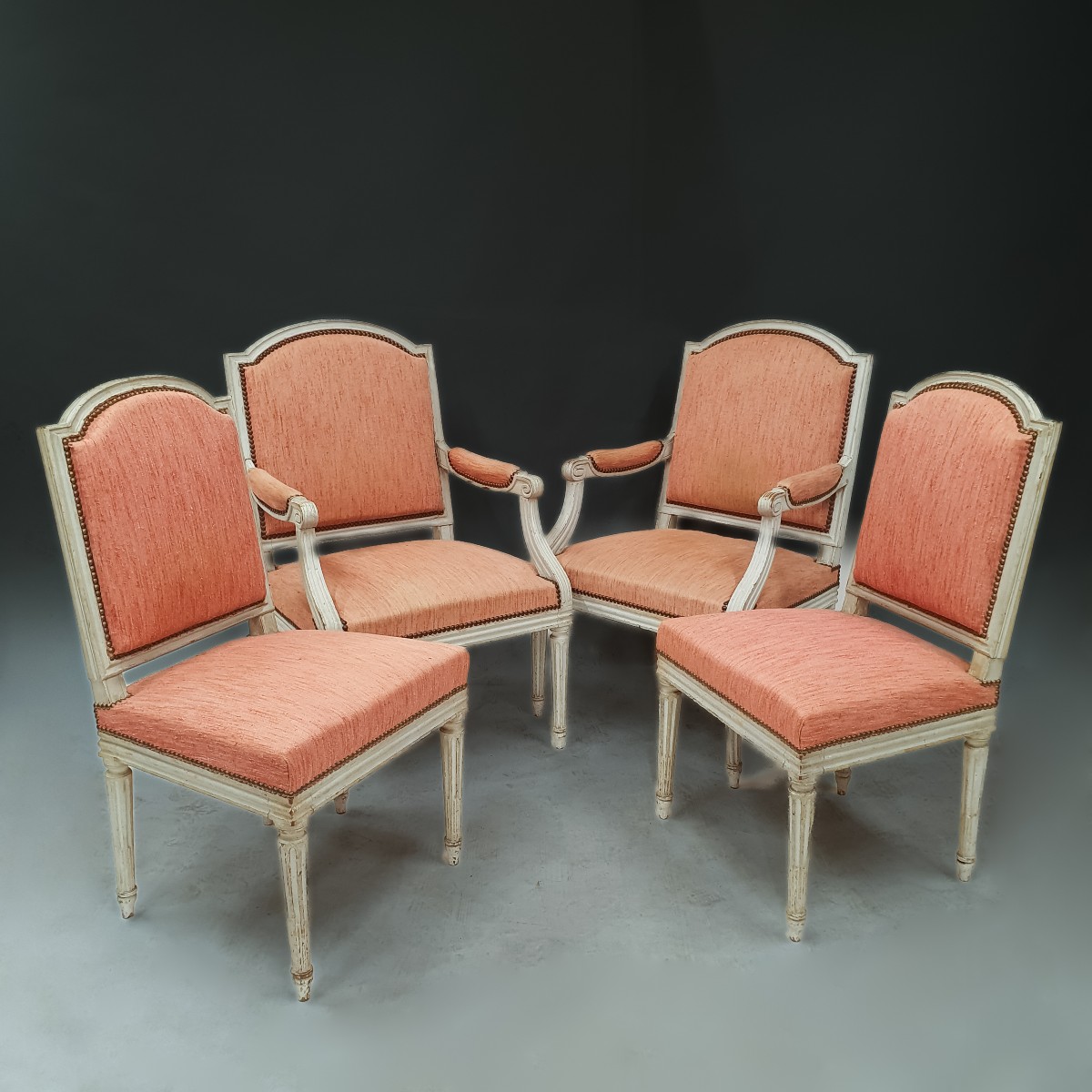 Veuve Boulard et Chatard - mobilier royal, livré pour Compiègne - bois laqué