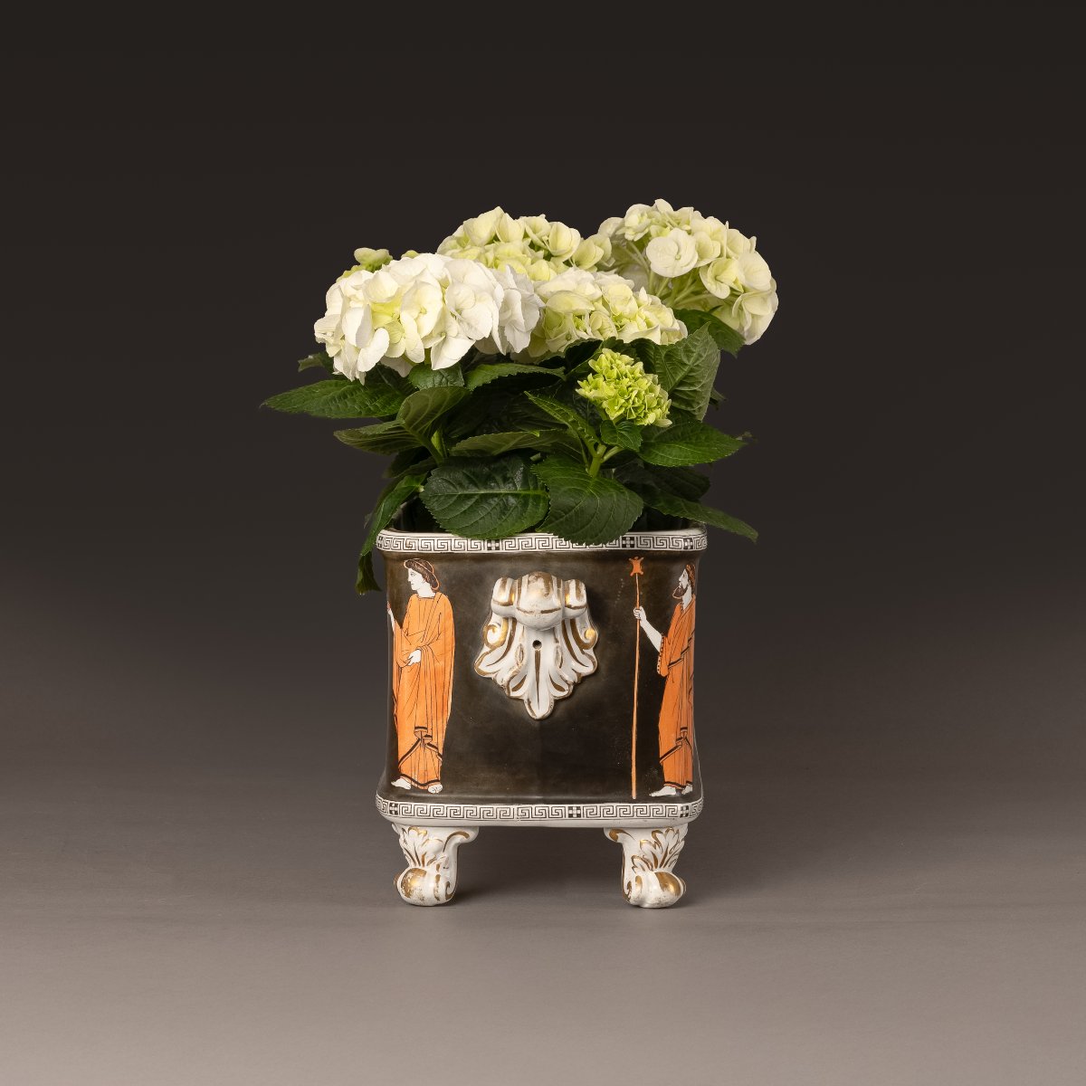 Hill Pottery, Staffordshire circa 1860 - importante jardinière d'après Hancarville-photo-1