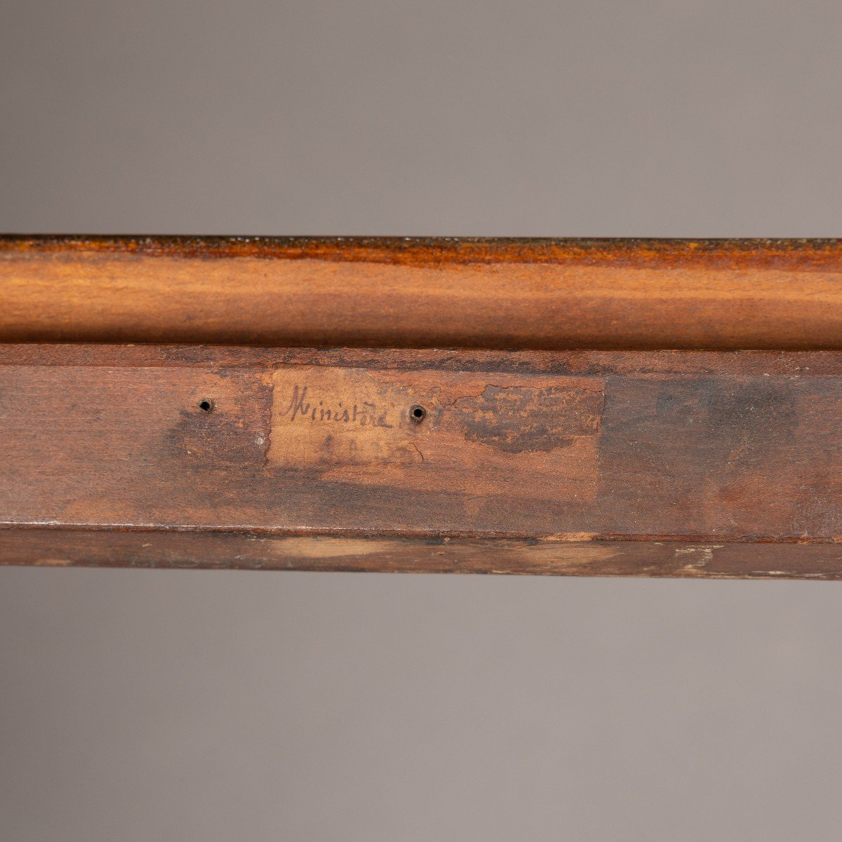 Jacob Desmalter - fauteuil impérial en acajou et soie Prelle - vers 1810-photo-4