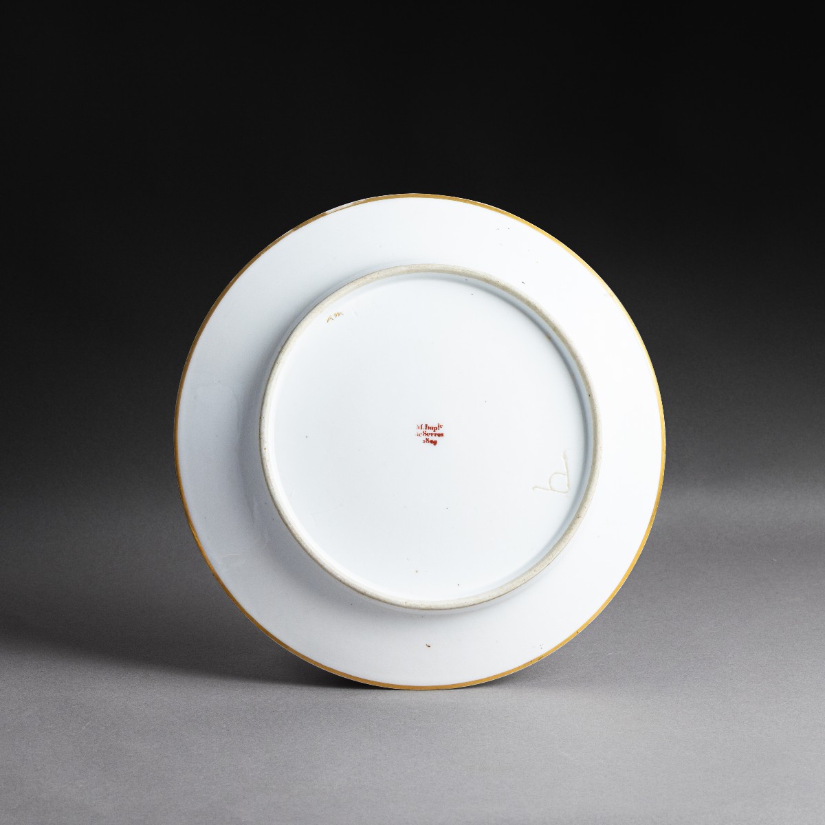 Manufacture De Sèvres - Pair Of Dessert Dishes From The Service Presented By Napoleon To Régnau-photo-4