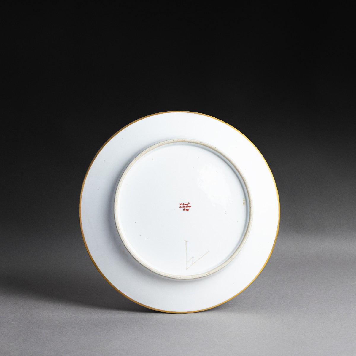 Manufacture De Sèvres - Pair Of Dessert Dishes From The Service Presented By Napoleon To Régnau-photo-1