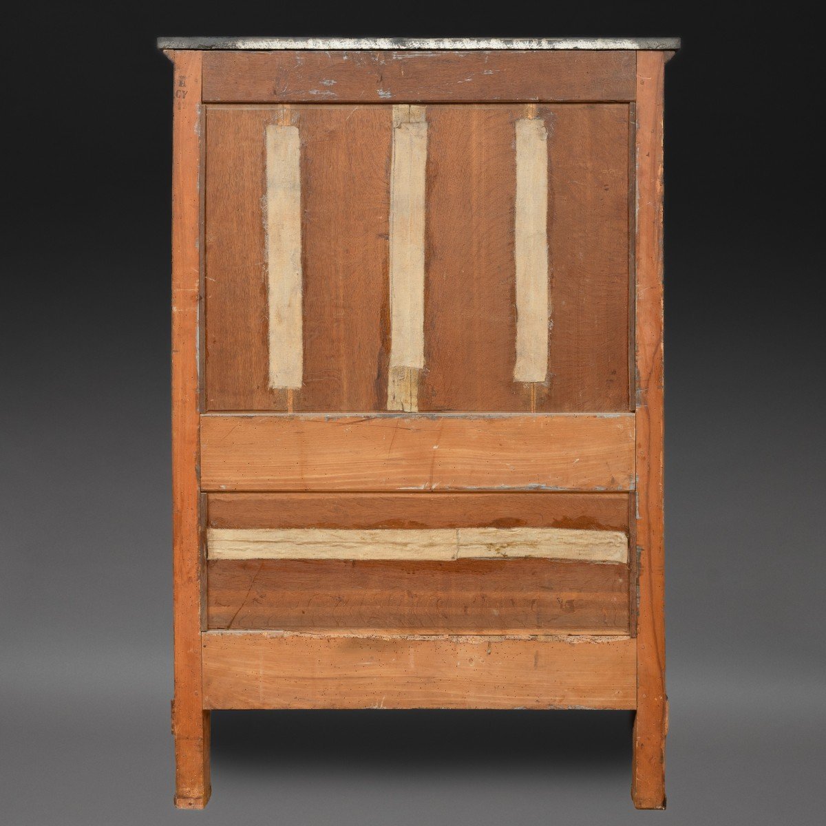 Jean Antoine Bruns - Mahogany Princely Secretary Desk - Delivered To Chantilly In 1816-photo-2