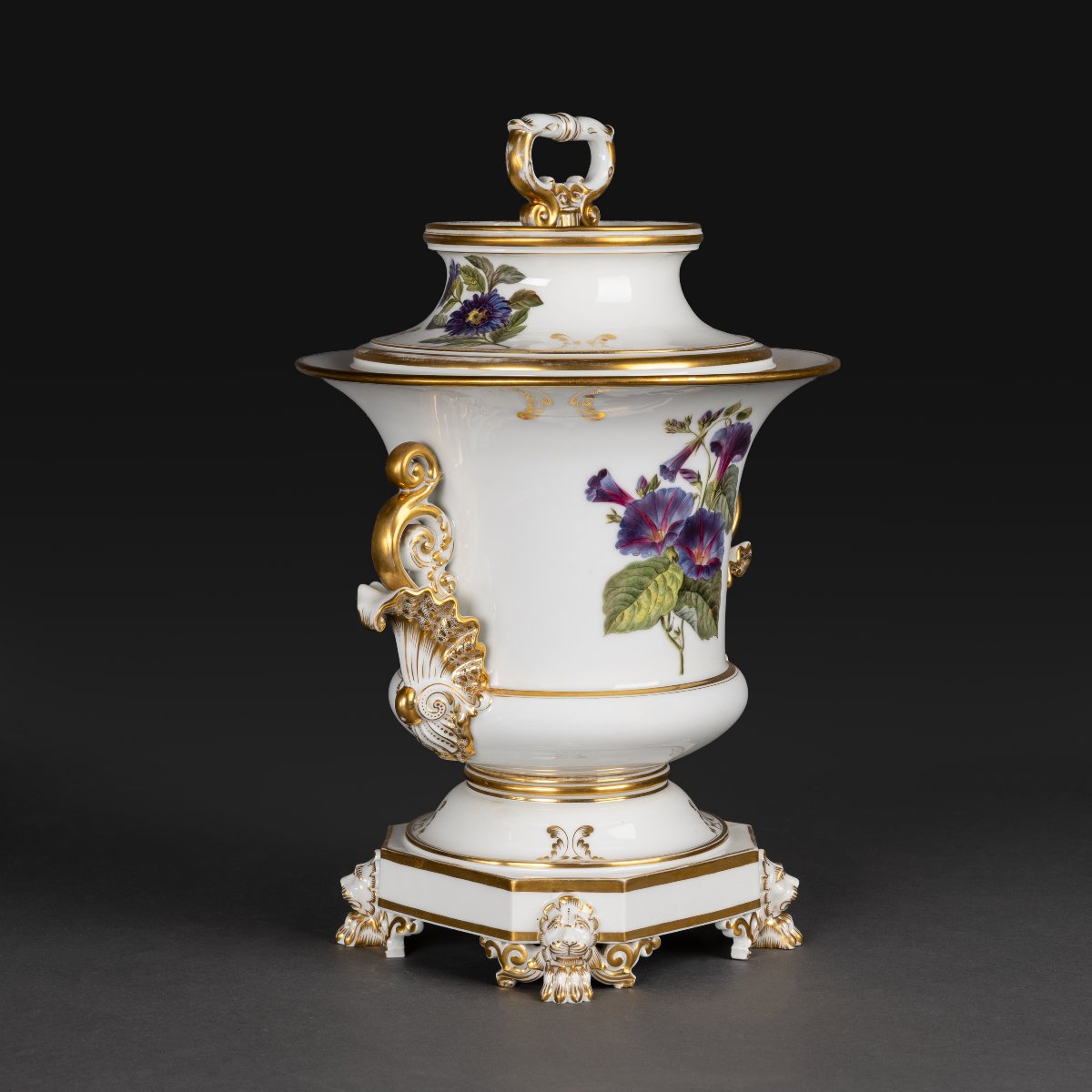 Crystal Staircase, Circa 1830—large Porcelain Ice Cream Cooler —boin Period (1829–40)-photo-2