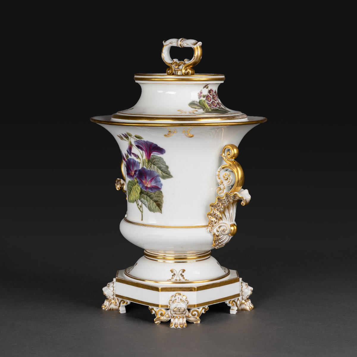 Crystal Staircase, Circa 1830—large Porcelain Ice Cream Cooler —boin Period (1829–40)-photo-3