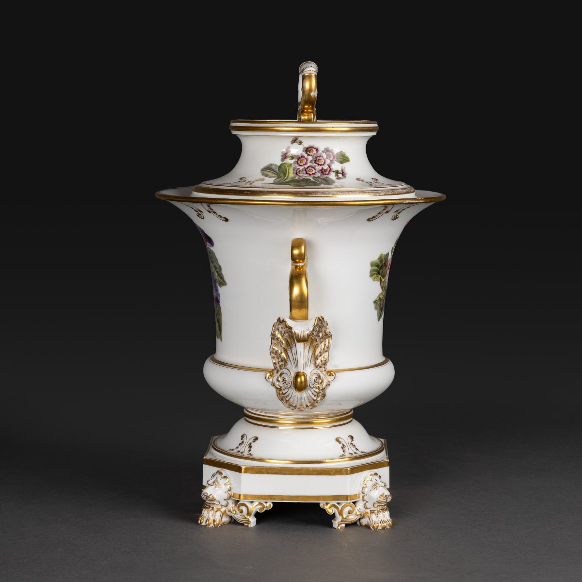 Crystal Staircase, Circa 1830—large Porcelain Ice Cream Cooler —boin Period (1829–40)-photo-4