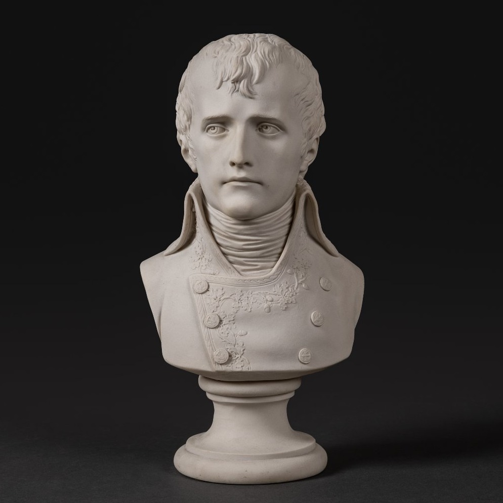 Manufacture de Sèvres, 1800-1801 - buste de Bonaparte Consul d'après Boizot - biscuit 