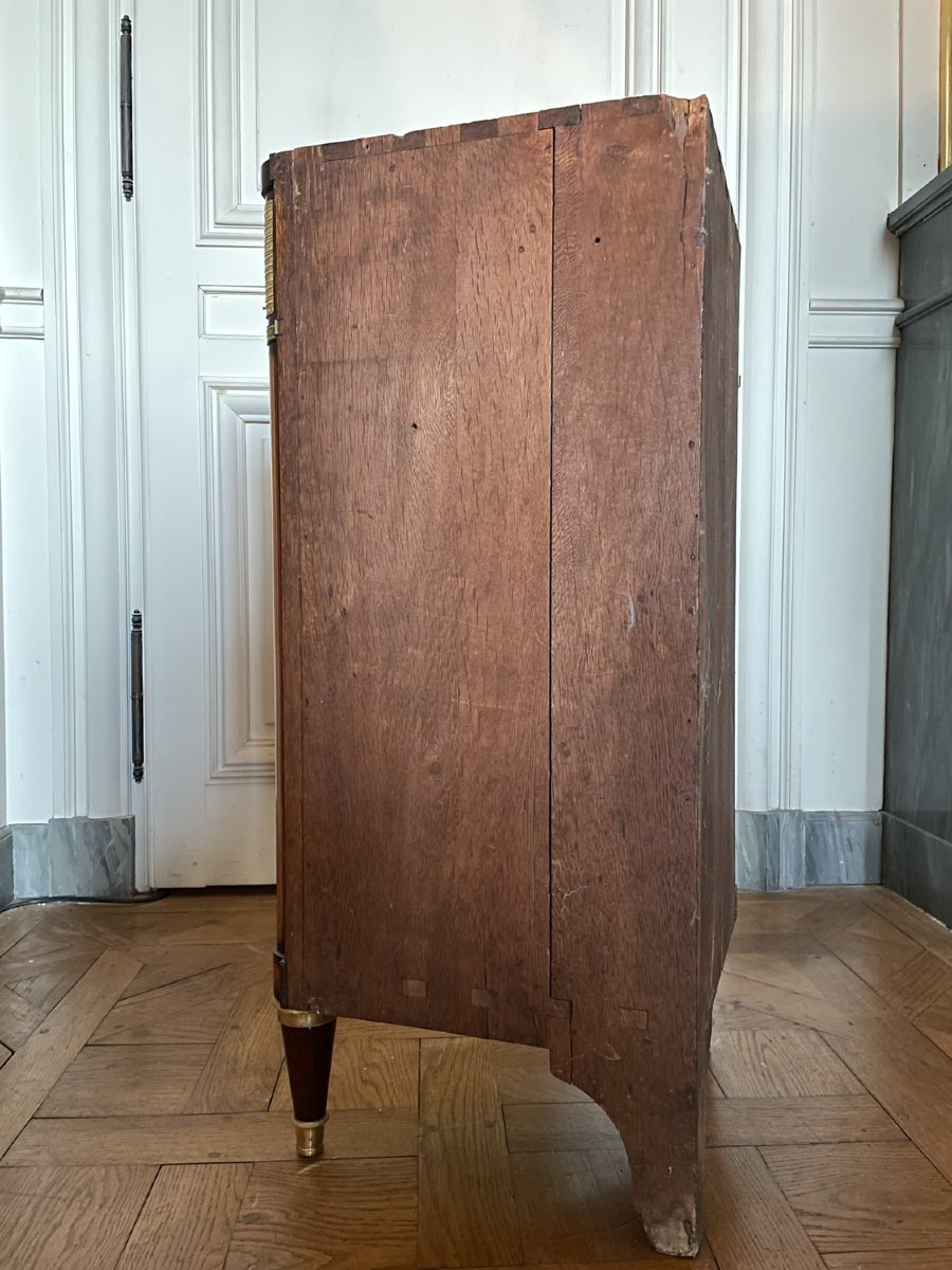 Etienne Levasseur, Maitre In 1767—corner Cupoboard - Lemonwood —louis XVI Period-photo-3