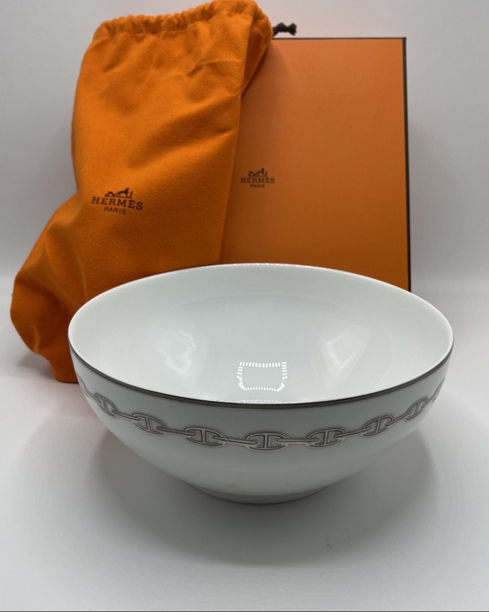 Hermès - Platinum Anchor Chain - Service For 6 People-photo-4