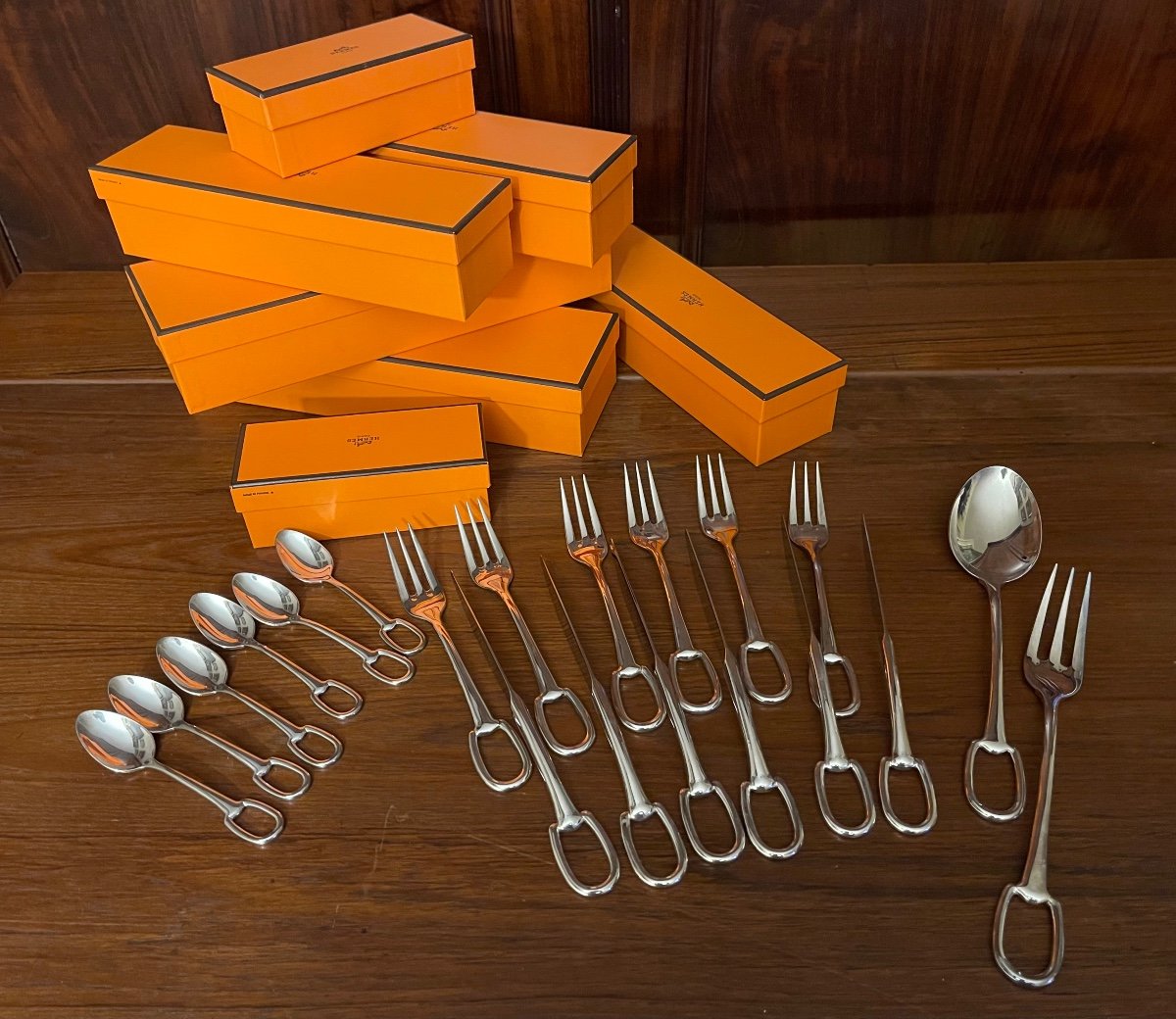 Hermes - Silver Metal Attelage Cutlery 