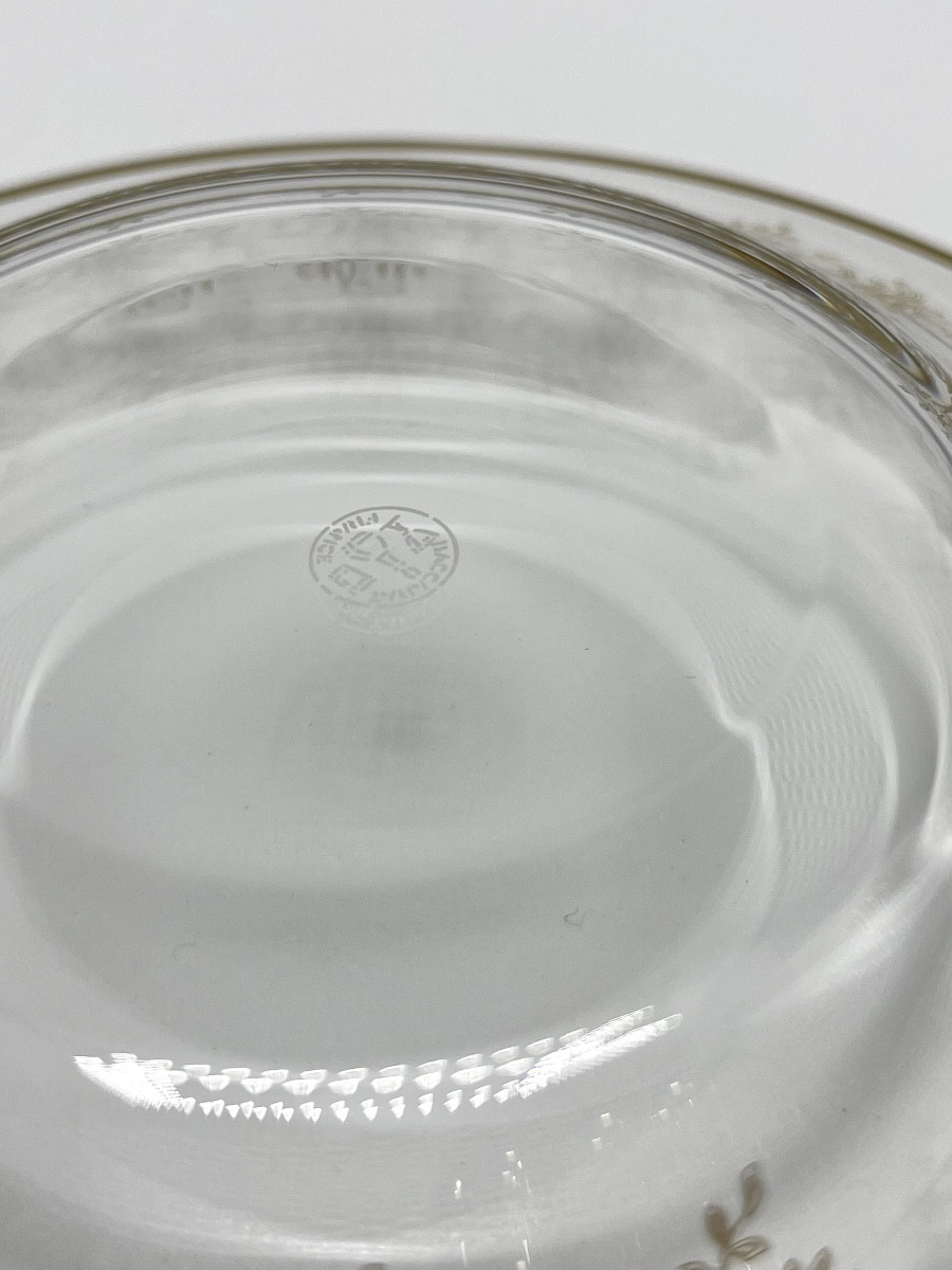 Baccarat - “récamier” Bowl And Cup-photo-3