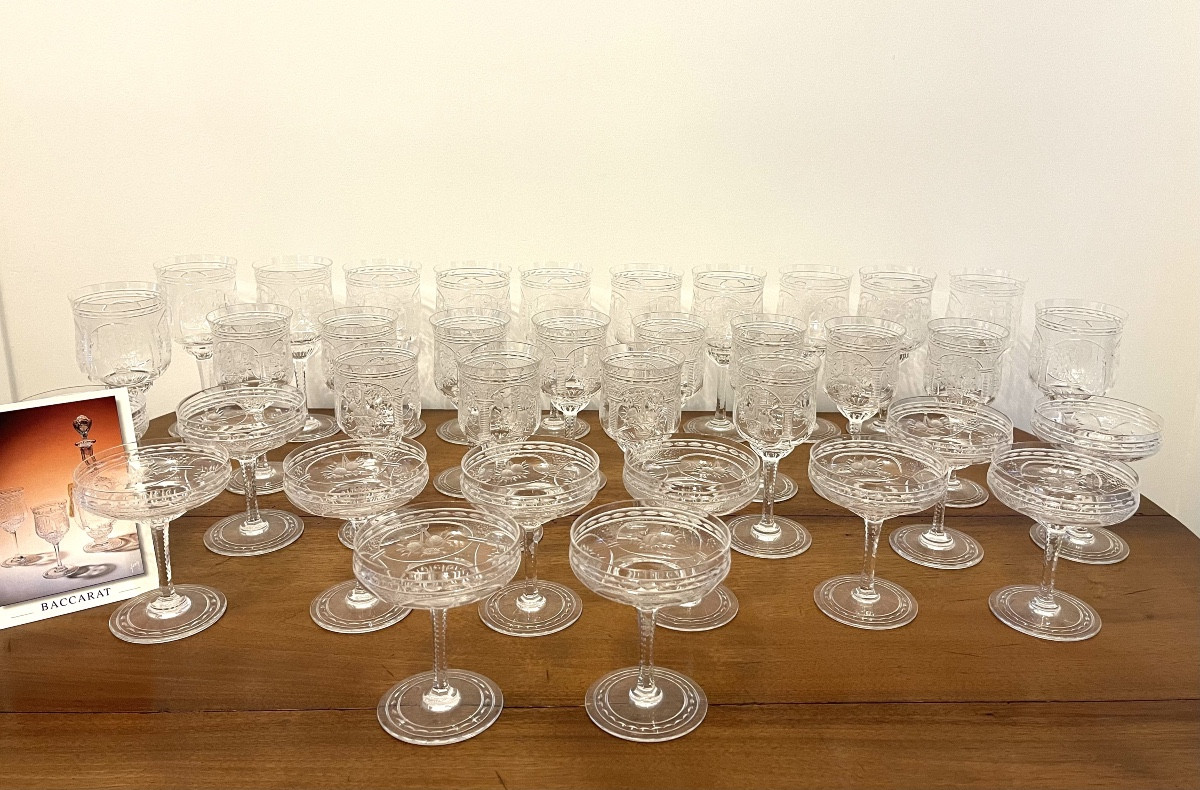 Baccarat - Vallée Service - 36 Pieces