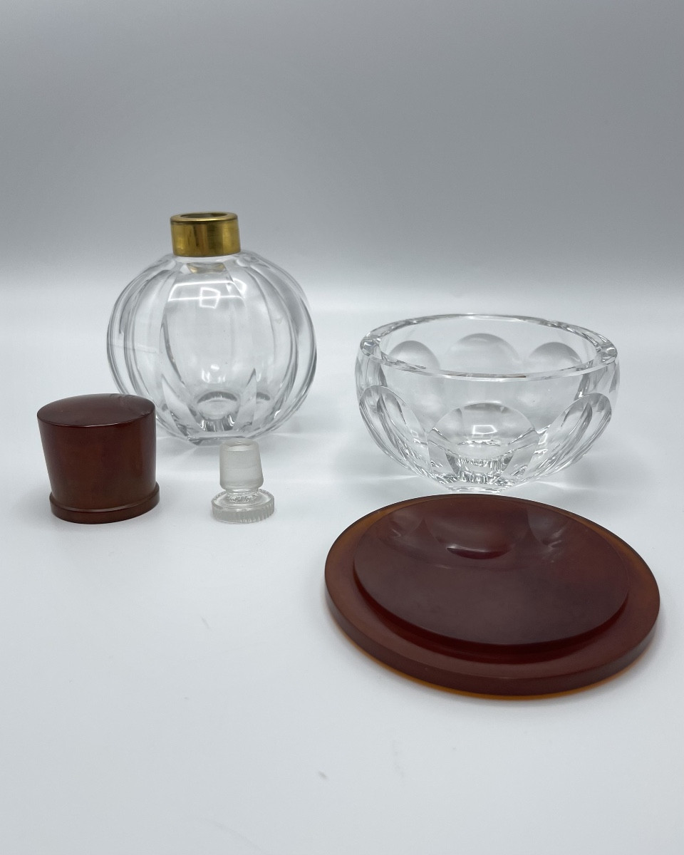 Baccarat - Fontainebleau - Part Of The Toilet Set-photo-2