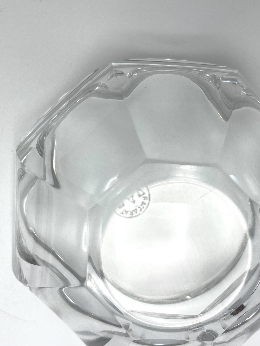 Baccarat - Mustard Pot With Spoon Jupiter Model-photo-3