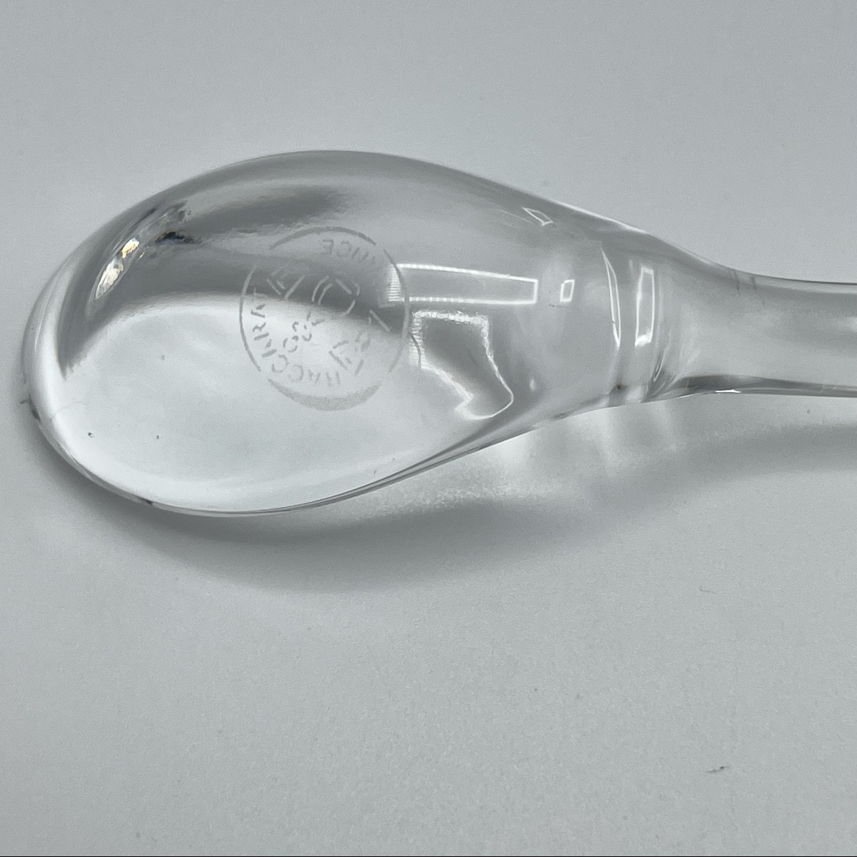 Baccarat - Mustard Pot With Spoon Jupiter Model-photo-4