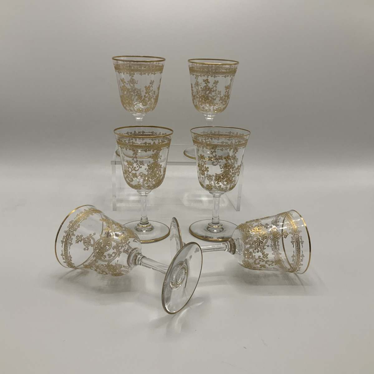 BACCARAT - série de 6 verres TOSCANE