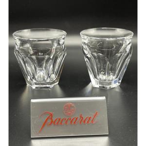Set Of 2 Talleyrand Baccarat Goblets - Harcourt -