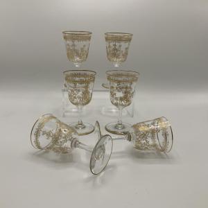 BACCARAT - série de 6 verres TOSCANE
