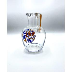 BACCARAT - Broc des années 30 émaillée