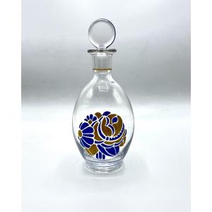BACCARAT - petite carafe des années 30 émaillée