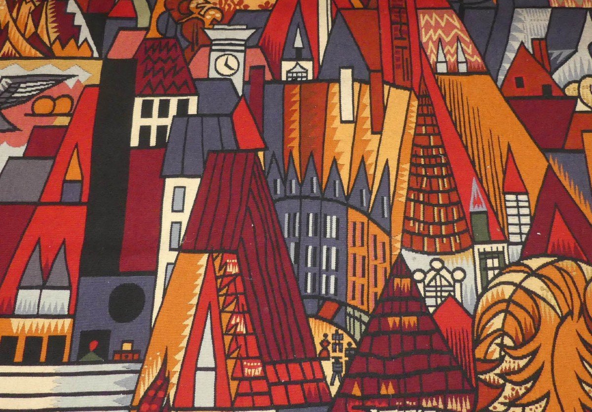 Marcel Gromaire - Aubusson - Aubusson Tapestry-photo-2