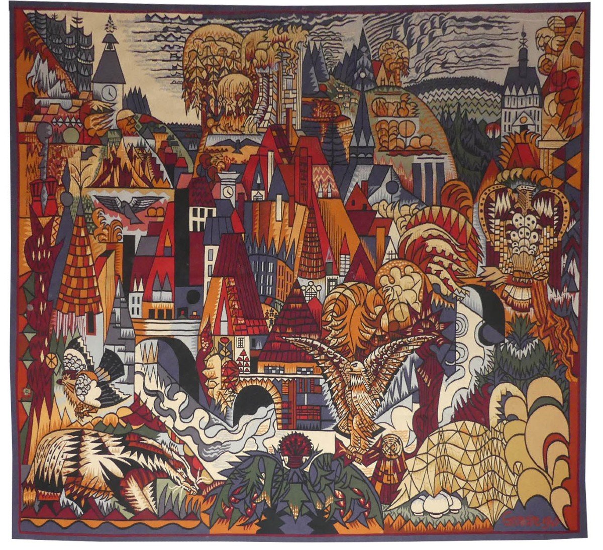 Marcel Gromaire - Aubusson - Aubusson Tapestry