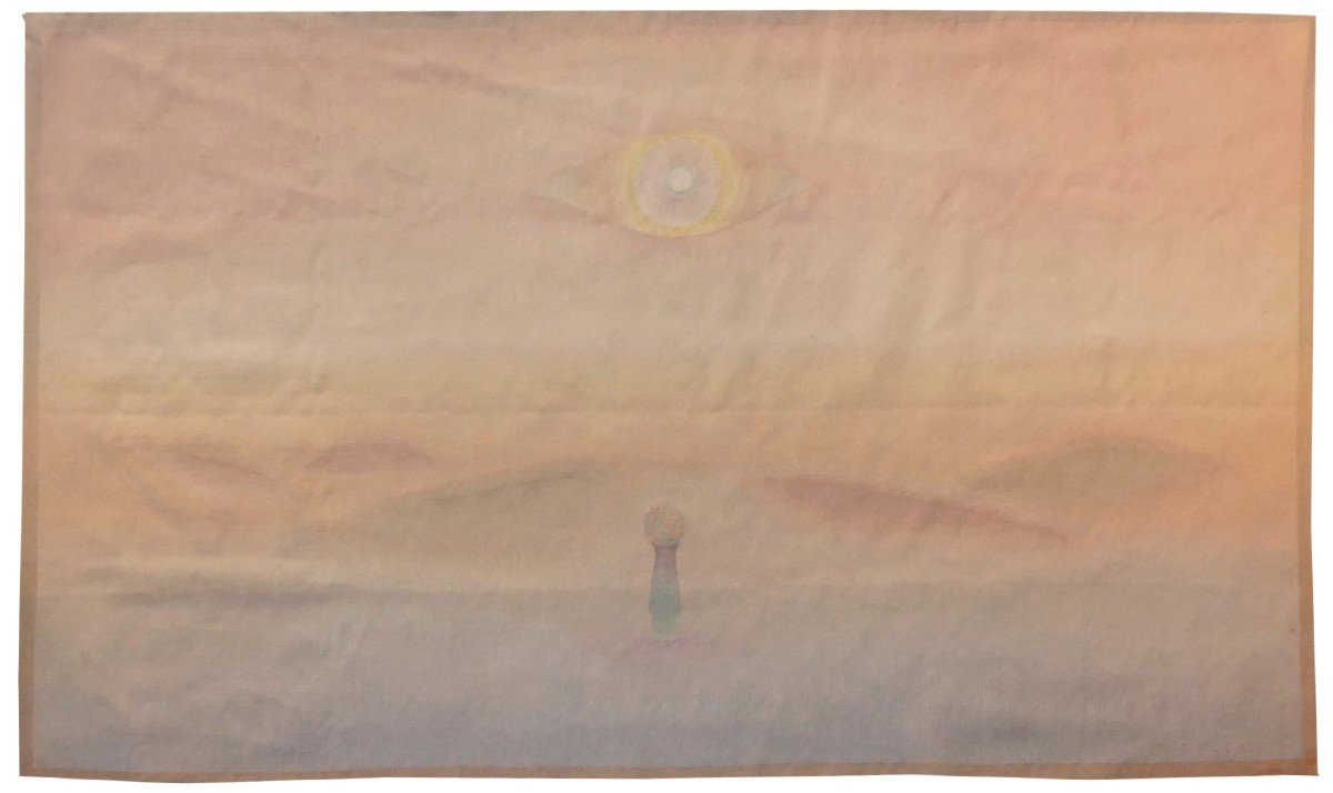 Jean-michel Folon - Composition - Aubusson Tapestry