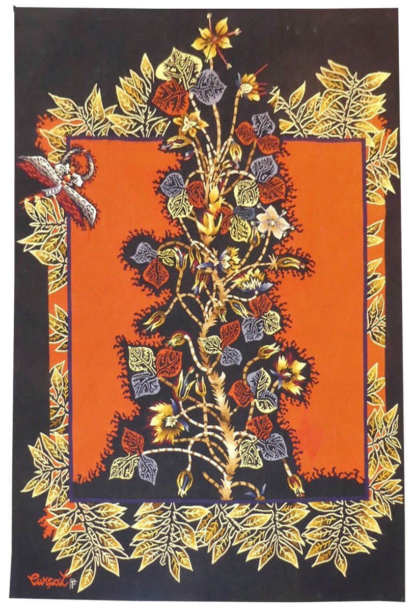 Jean Lurçat - Floral No. 3 - Aubusson Tapestry