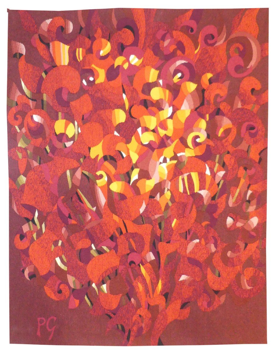 Pierre Goffinet - Autumn Bouquet - Aubusson Tapestry