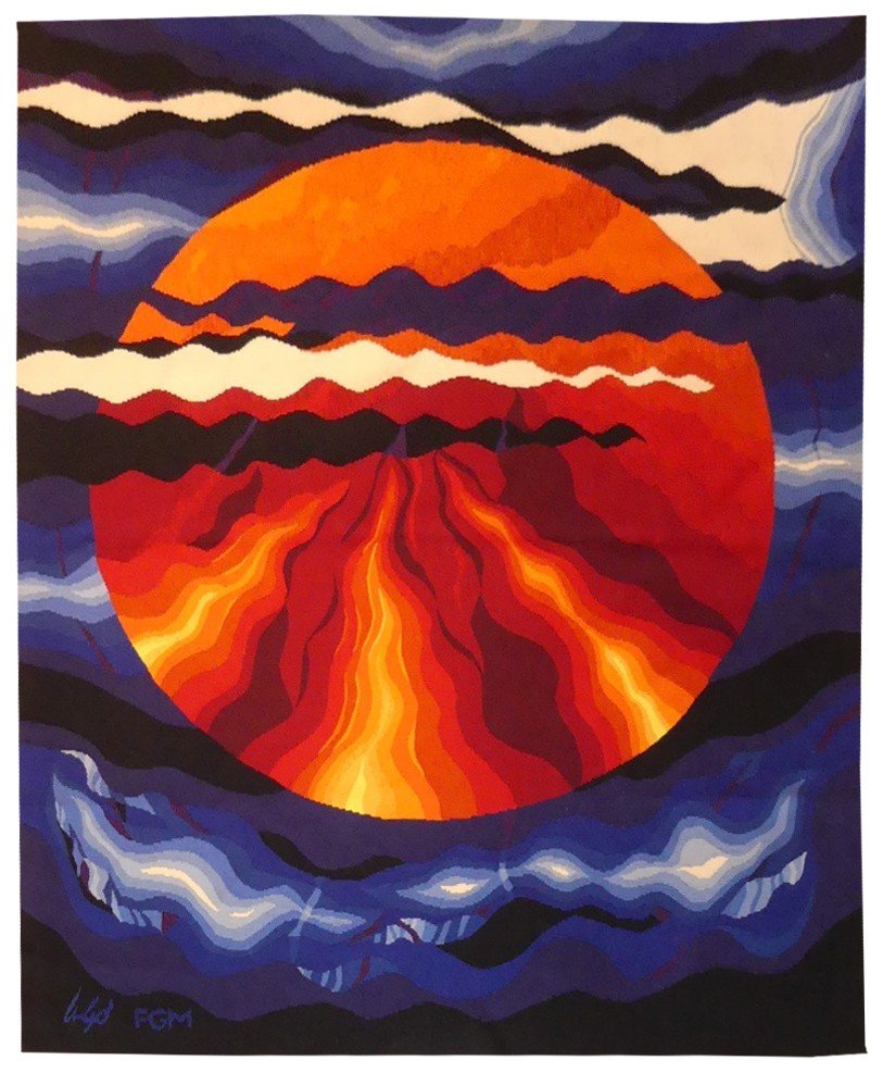 Dirk Holger - Mond Und Wasser - Tapestry