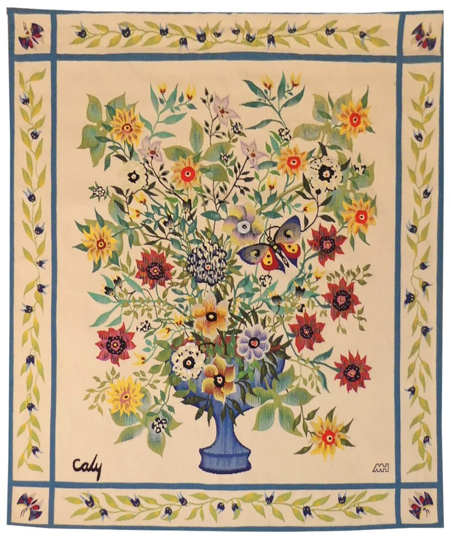 Odette Caly  -   Les Beaux Jours  -   Tapisserie d'Aubusson