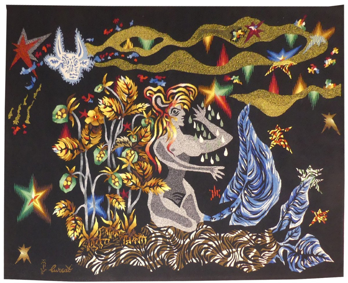 Jean Lurçat  -  Eve  - Tapisserie 