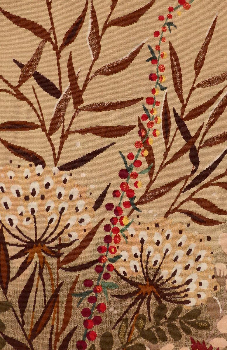 Gaston Thiéry - Clos d'Octobre - Aubusson Tapestry-photo-2